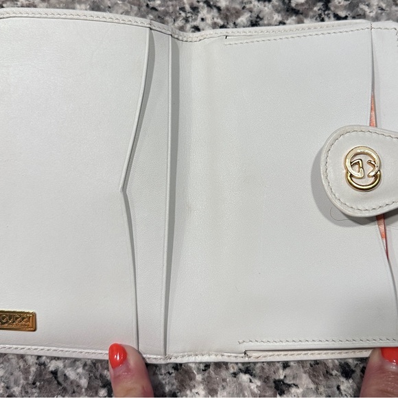 Gucci Microguccissima Pattern Canvas Wallet - Picture 6 of 8